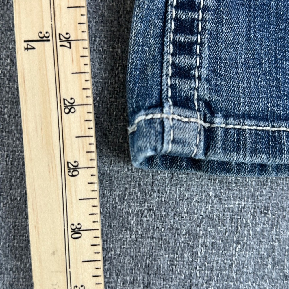 Ariat Jeans Womens 26S R.E.A.L. Denim Blue Bootcut Contrast Stitch Stretch - Picture 11 of 12